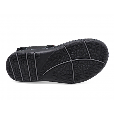 Men Sandals SKA-19 Black Nubuck (Oiled)